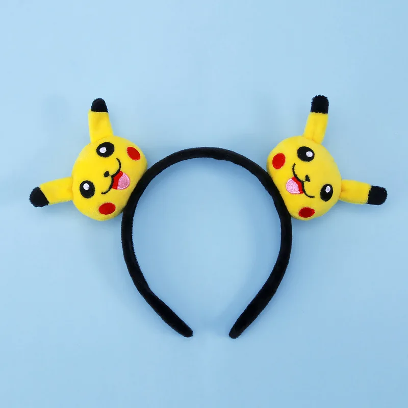 Повязка на голову с покемоном изображением персонажа из мультфильма Пикачу