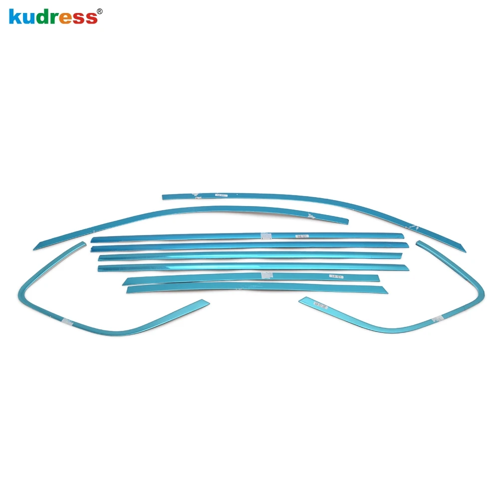 Для Hyundai Tucson 2004 2005 2006 2007 2008 2009 из нержавеющей стали оконная рама отделка вверх и