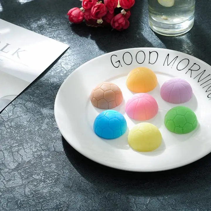 Силиконовая форма для выпечки с 7 отверстиями 3D половины шара шоколада кексов