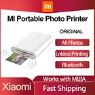 Портативный мини-Карманный фотопринтер Xiaomi Mijia MI, комплект Bluetooth-принтера, беспроводной Bluetooth-термопринтер Bt для Мобильный телефон