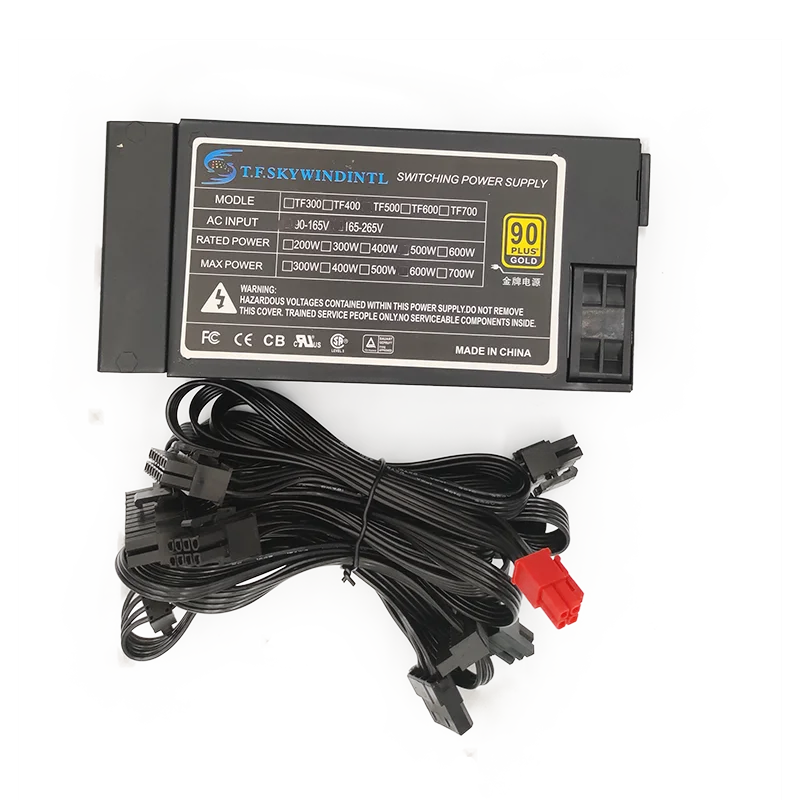 Игровой блок питания для ПК 500 Вт 1U маленький полный модуль настольного