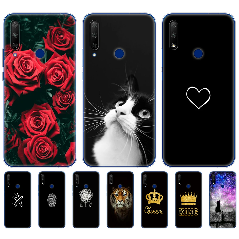 for honor 9x global case honor 9x premium case silicon tpu soft back cover phone case for huawei honor 9x premium stk lx1 bumper free global shipping