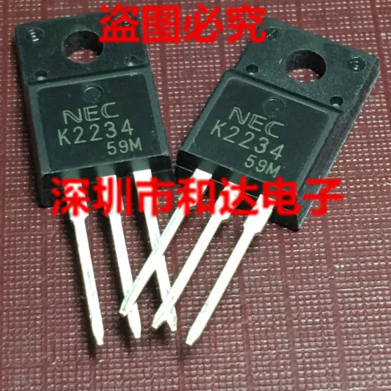 

5pcs 2SK2234 K2234 TO-220F 500V 8A
