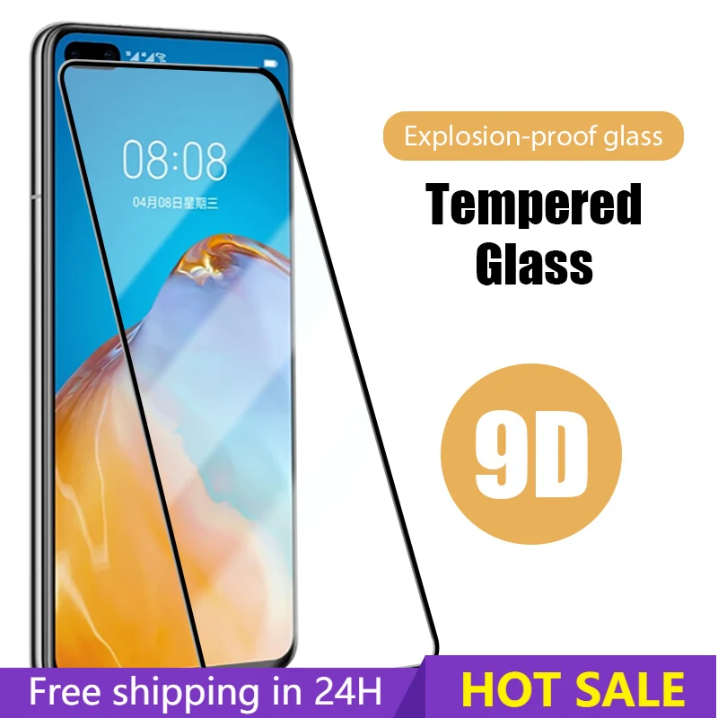 

9D Защитное стекло для Huawei P40 Lite E 5G P30 Pro 2019 закаленное стекло для huawei P Smart 2020 2021 S Z Mate 10 20 30 Lite