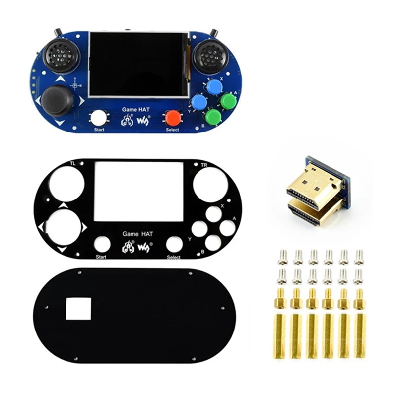 Чехол для игровой приставки RetroPie игровая шапка Raspberry Pi 3B + 3 Model B с 5 дюймовым IPS