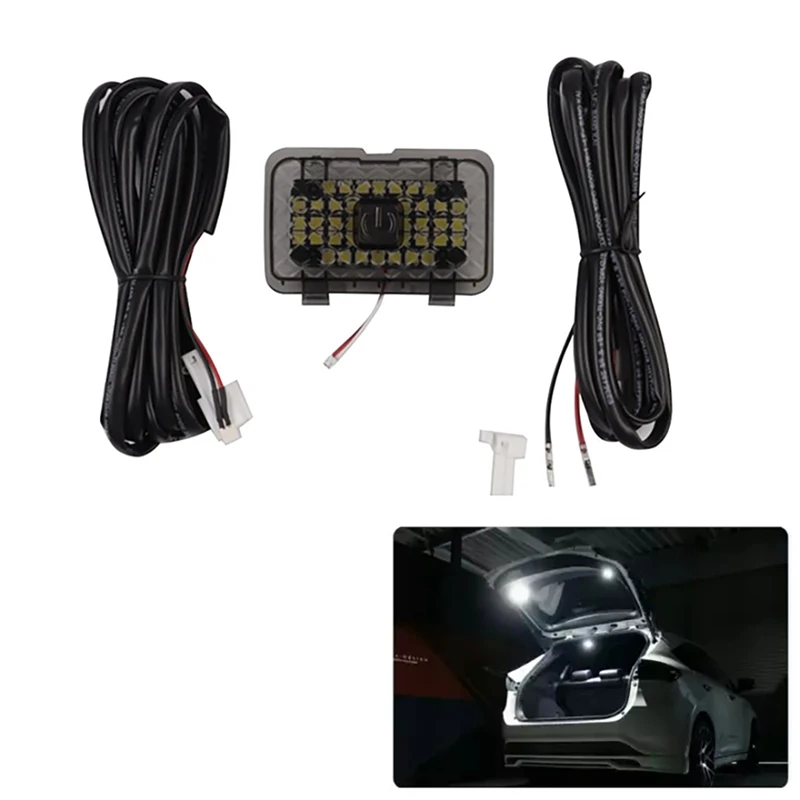 

For Toyota Harrier 2020 2021 2022 LED Car Tail Trunk Light Tailgate Lamp Suitcase Rear Hatch Light Camping Lamp