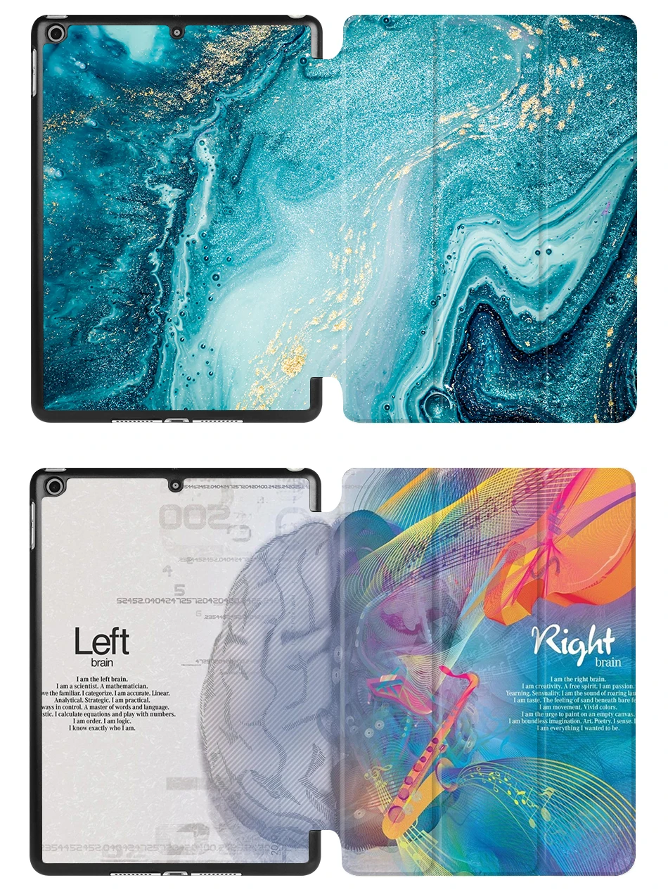 MTT чехол с граффити для Apple iPad 9,7 дюймов A1822 A1823 Magentic TriFold из искусственной кожи Smart Cover для iPad 9,7 ''A1893 чехол