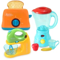 children pretend toys simulation mini electric appliances with light toaster kids play house toys kitchen toys gifts