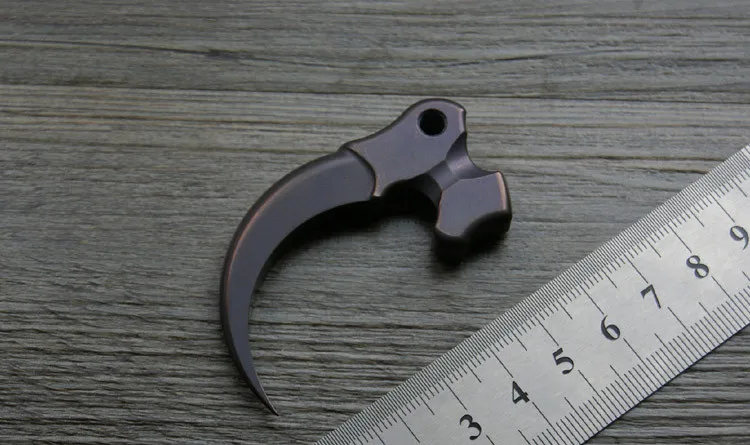 EDC Eagle Claw Titanium Paw Drop Box подвесное ожерелье брелок|Монтировки| |