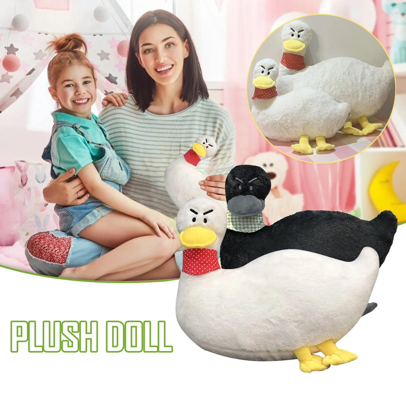 

Wonderlife Toy Animal Shape Ducky Kids Girls Gift Home Puppy Cute Plush Toy Soft Stuffed Animal Dolls Birthday Gift For Kids