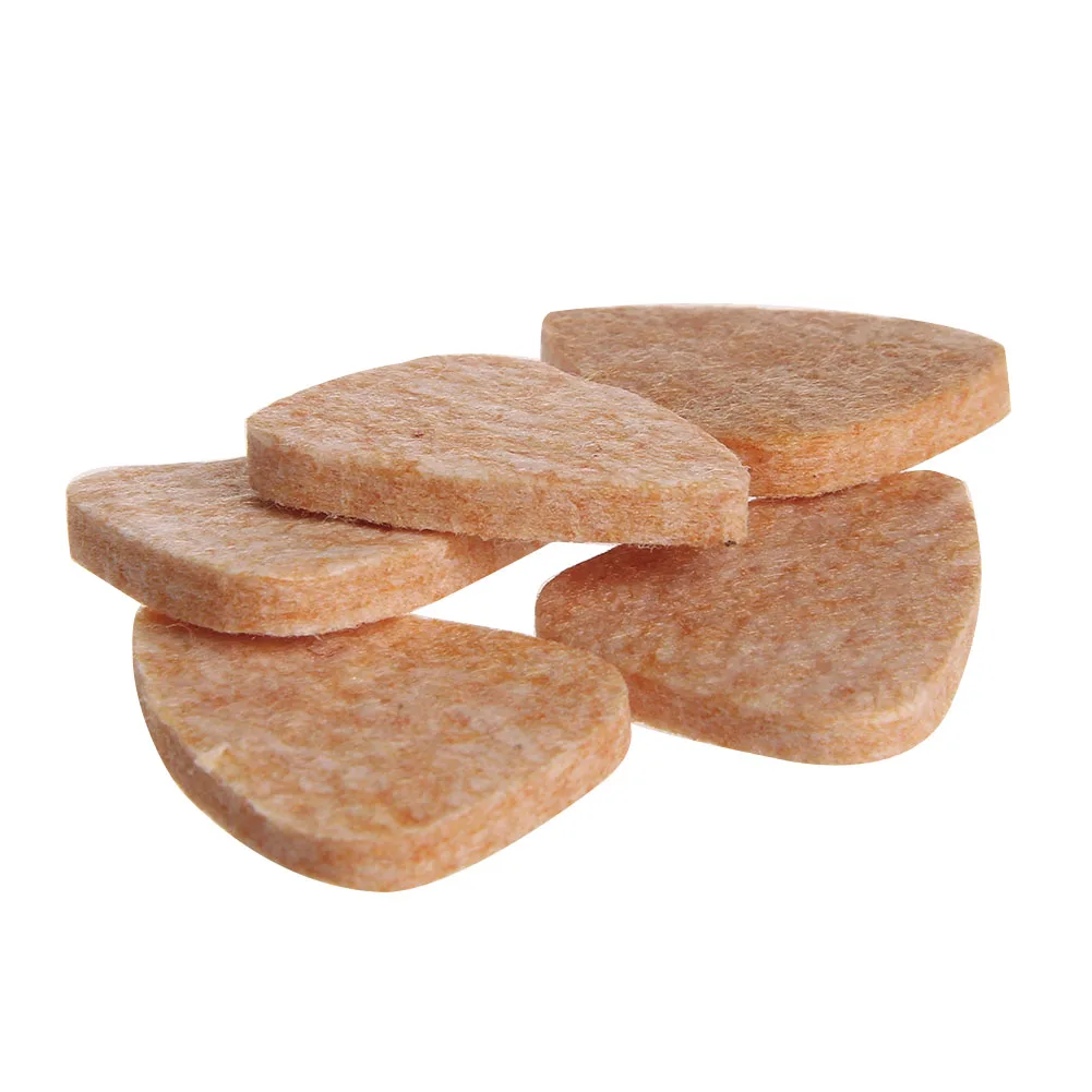 Новые 5 шт. мягкие жесткие укулеле шерстяные войлочные медиаторы ACCS 3 мм