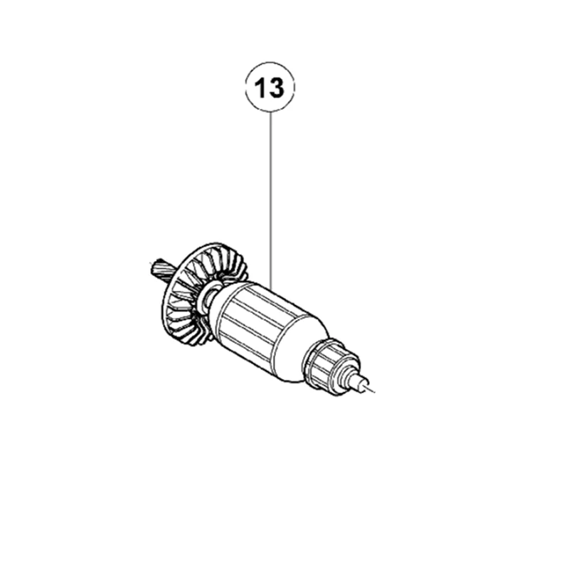 Ротор для арматуры HITACHI D10VC2 360596E C208803G 360596G|Аксессуары электроинструментов| |