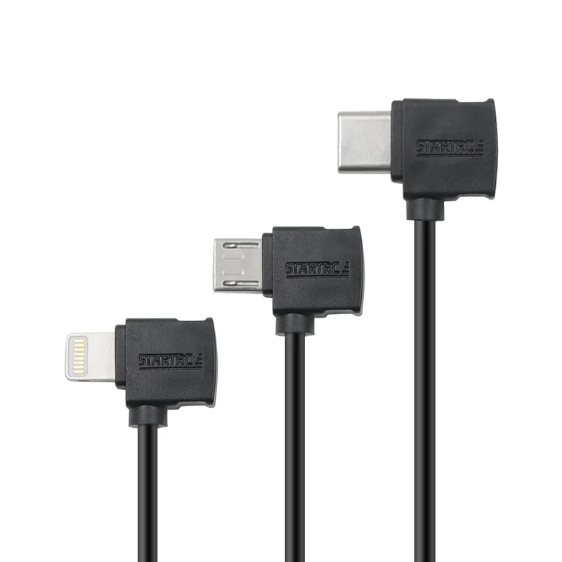 Кабель для передачи данных 100 см удлинитель Type-C к Micro Lightning DJI OSMO Карманный