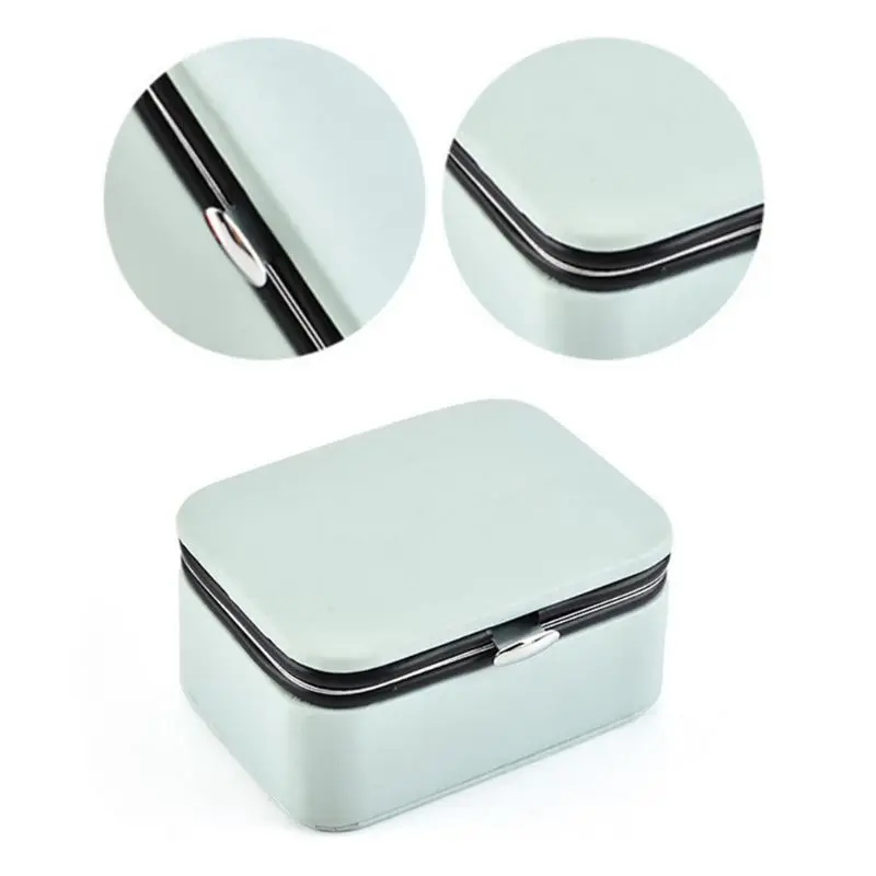 Модная женская портативная мини-шкатулка для ювелирных изделий шкатулка