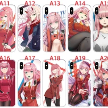 Phone Case For OPPO Realme C25Y C25S C25 C21Y C21 C20 C20A C17 C15 C12 C3 C3i Case Soft TPU Anime Zero Two FranXX Back Cover
