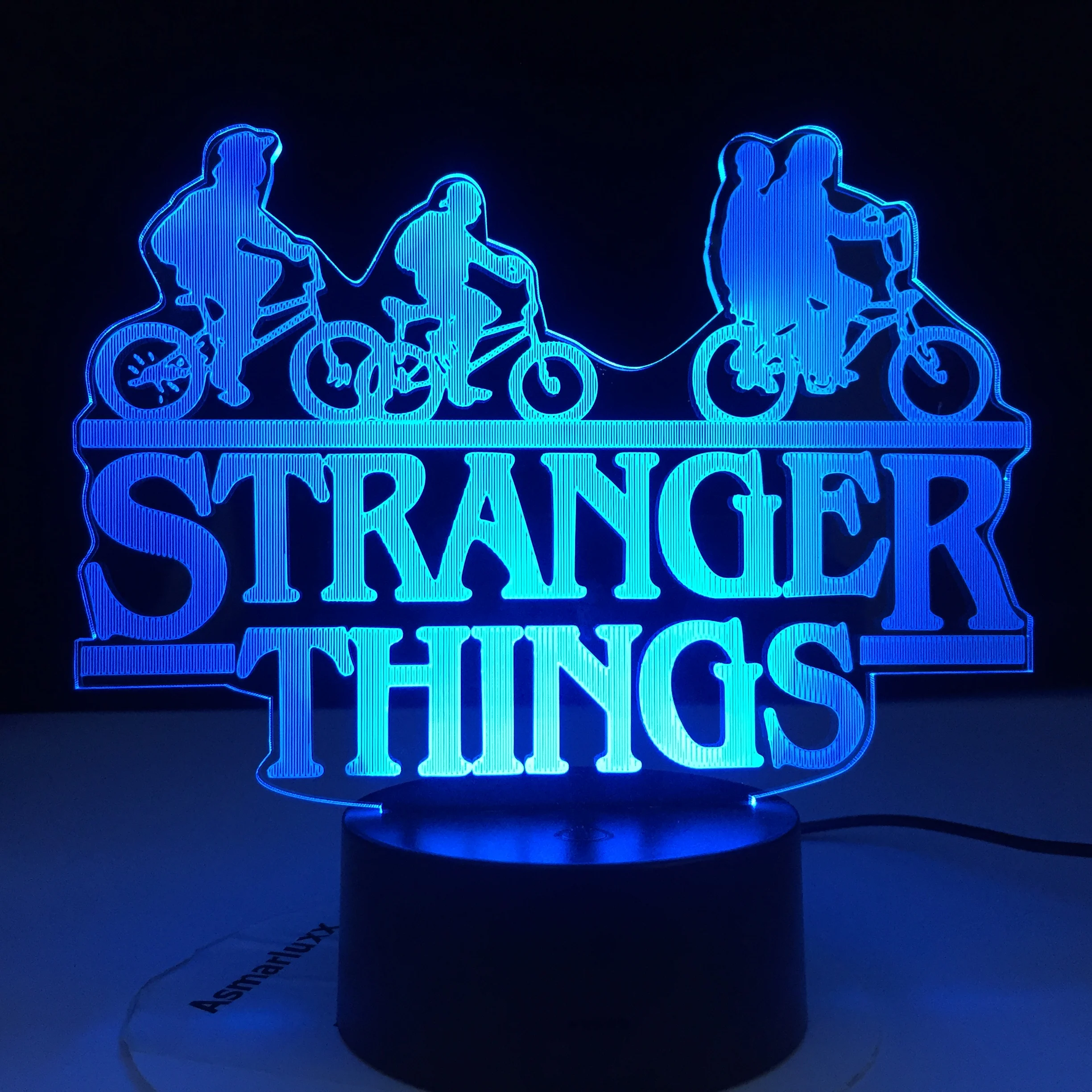 

Stranger Things American Web TV Series Led Night Light 7 Colors Changing Touch Sensor Bedroom Nightlight Table Lamp Best Gift