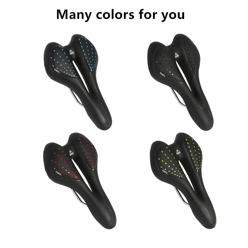 Седло для горного велосипеда гелевое гоночное Велосипедное амортизационное
