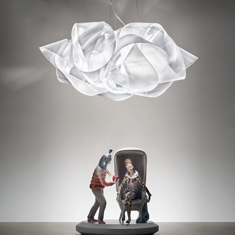 

Post-modern Designer Acrylic Pendant Lights Creative Luxury Living Room Pendant Lamps Home Decor Suspension Luminaire Lighting
