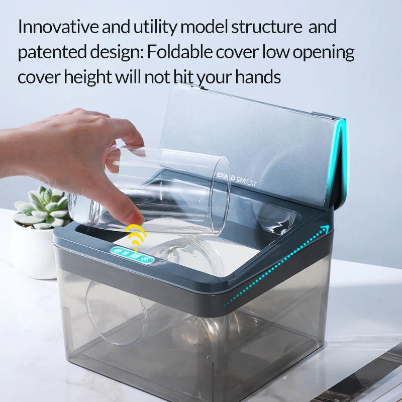 

Intelligent induction disinfection box mobile phone UVC sterilizer jewelry skin care paper towel snack box electric desktop