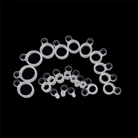 different size fishing rod wire ring 14pcs fishing line guide ring silicone