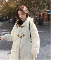 long winter jacket women 2021hooded korean style coat cotton padded jackets autumn loose fashion coats y454