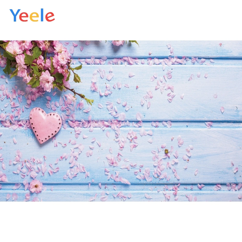 

Yeele Backdrops for Baby Food Photozone Banner White Wooden Board Flowers Photographic Backgrounds Photo Shoot Props Photocall