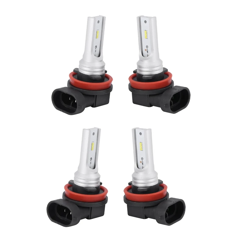 

H8 H11 H16 Led Fog Light Bulb, H16 Led Fog Lamp High Power Csp-Y11, Cool White 6500K (Pack of 4)
