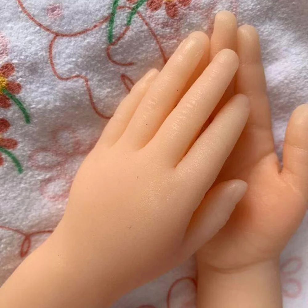 Миниатюрные реалистичные детские силиконовые кольца манекены размером 5 дюйма 1