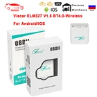 Сканер Viecar ELM327 V1.5 PIC18F25K80 ODB2, автоинструменты, ELM 327 в 1 5, совместимый с Bluetooth 4,0 для IOS OBD 2 OBD2, Диагностика автомобилей