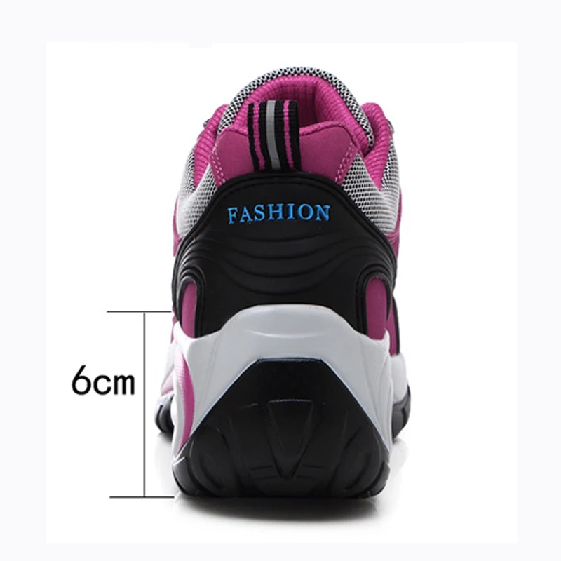 Женская повседневная обувь на шнуровке дышащие Нескользящие кроссовки