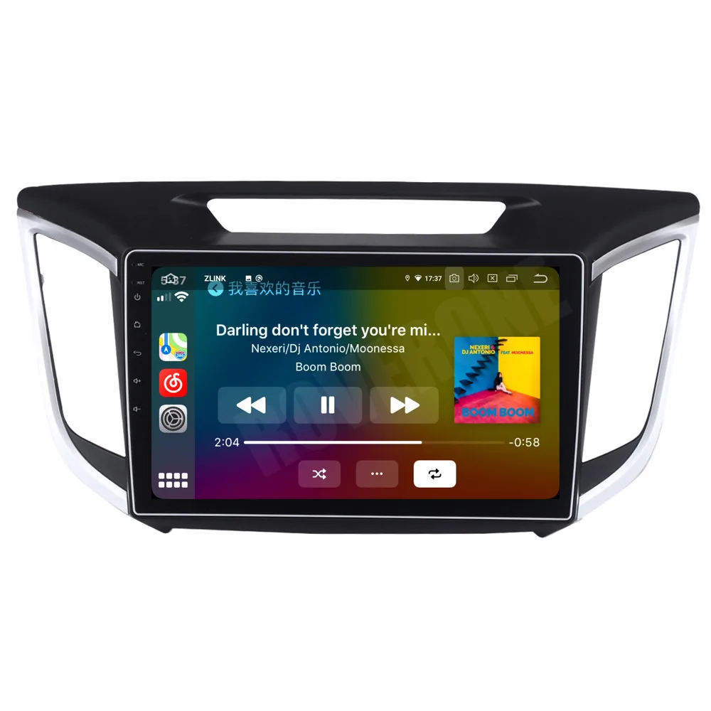 Автомагнитола для Hyundai IX25 Creta 2014 + Android 10 автомагнитола с GPS стереоприемником