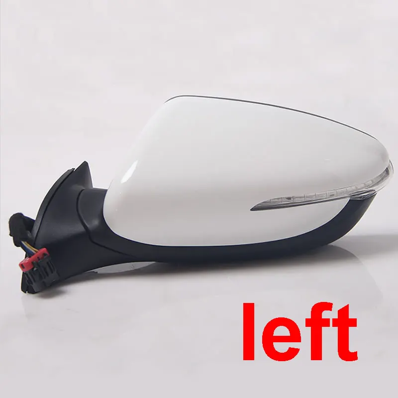 left side 1 шт 7 нитей для kia K3 K3S боковое зеркало заднего вида в сборе с объективом с электроприводом складной без нагрева - Цвет: left side