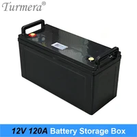 turmera 12v battery storage box indicator for 3 2v lifepo4 battery 100ah 120ah solar energy system or uninterrupted power supply