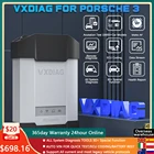 Диагностический инструмент VXDIAG VCX DoIP OBD2 для Porsche tester 3 V39.800 obd-сканер Диагностика автомобиля Программирование кодирование с ноутбуком T530