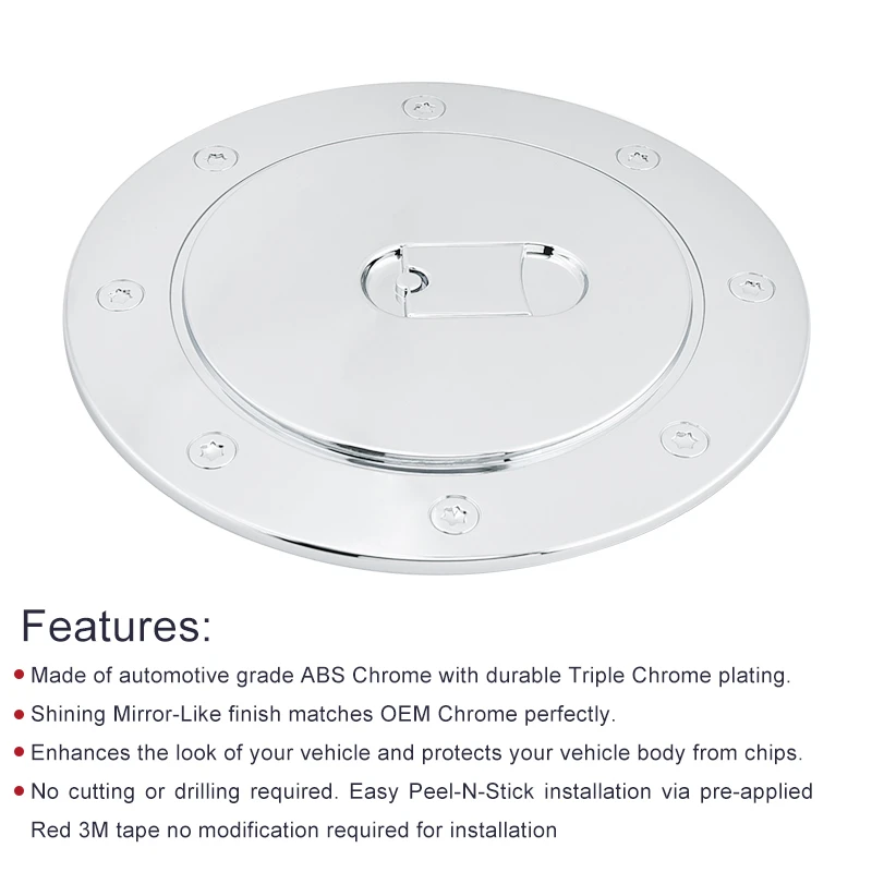 SPEEDWOW Автомобильная крышка топливной газовой двери для 99 06 Chevy Chevrolet Silverado GMC Sierra