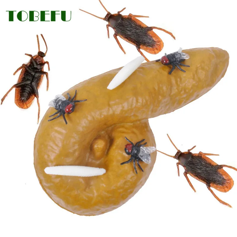 TOBEFU реалистичный дерьмо веселые игрушки поддельные какашка корма кусок дерьма