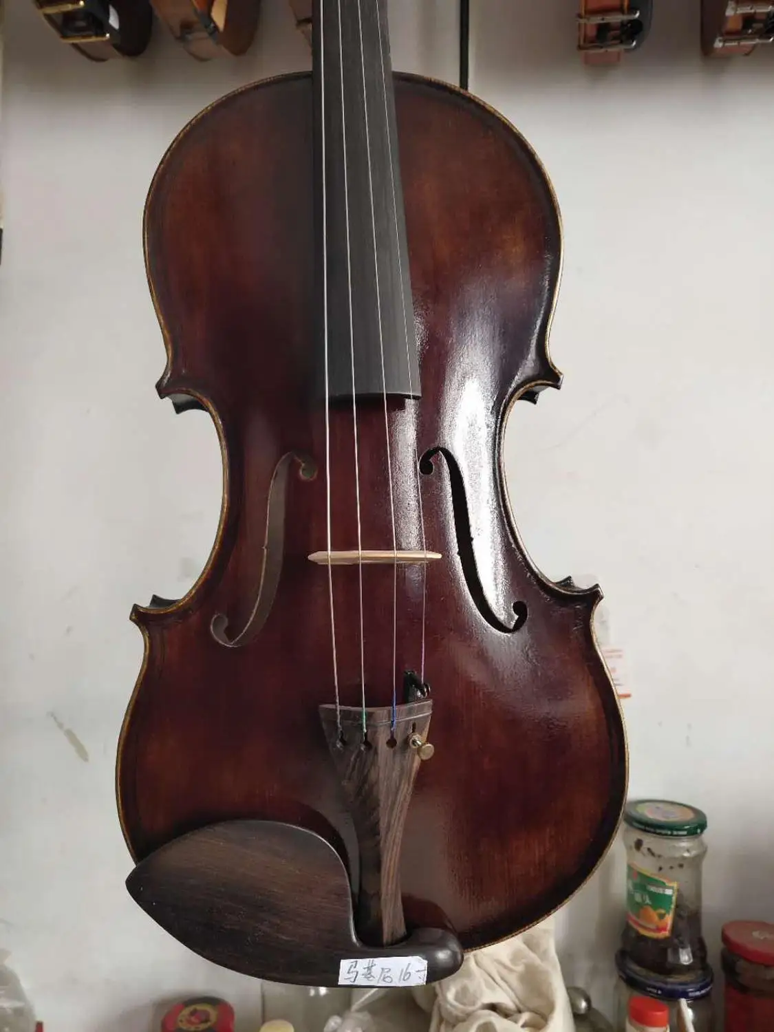 Антикварный старый стиль 16-дюймовый Maggini viola готовый | Спорт и