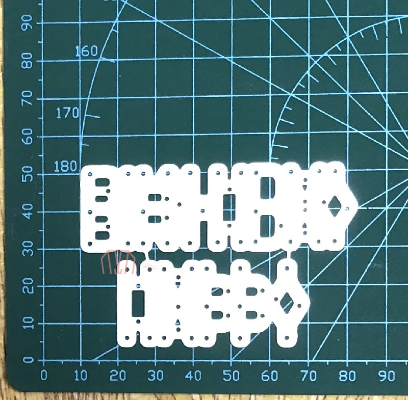 Mai письма с поздравлениями днем рождения баннер металлические Вырубные штампы
