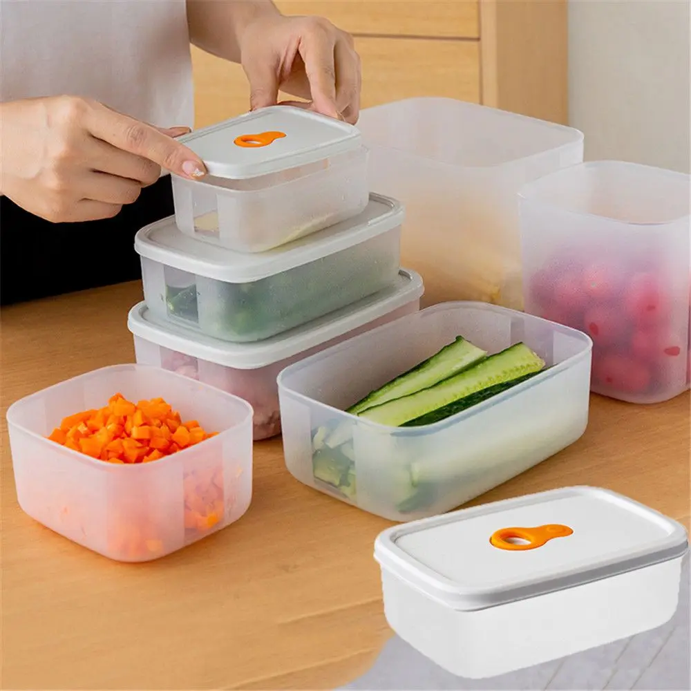 Кубики для заморозки с лотком холодильника герметичный органайзер закусок