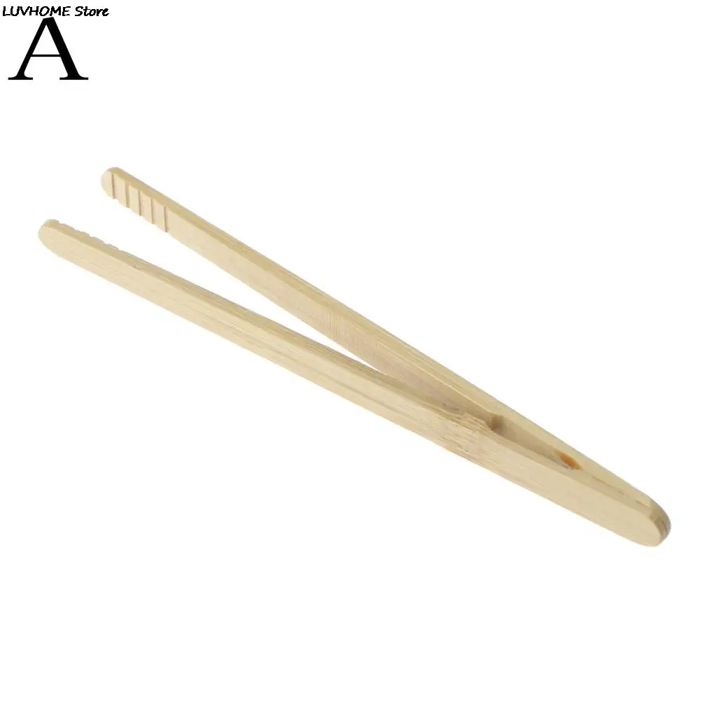 3 размера деревянный Пинцет для чая щипцы бекона бамбуковые кухонные салата