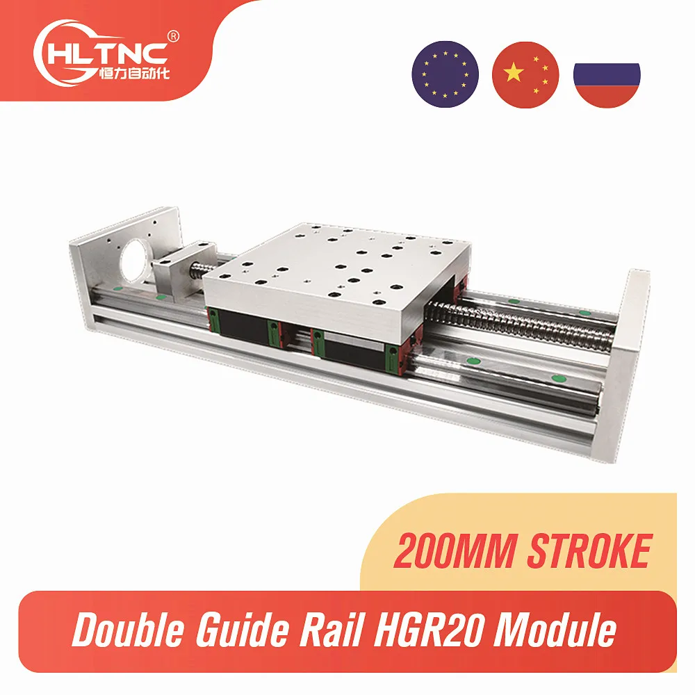 200 мм ход тяжелой нагрузки линейная сценическая платформа двойной направляющий