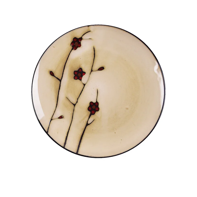 

Ceramic Dinner Plates Nordic Modern Creativity Large Home Fruit Tray Steak Dinner Plates Dinnerware Platos Dinnerware BC50CP