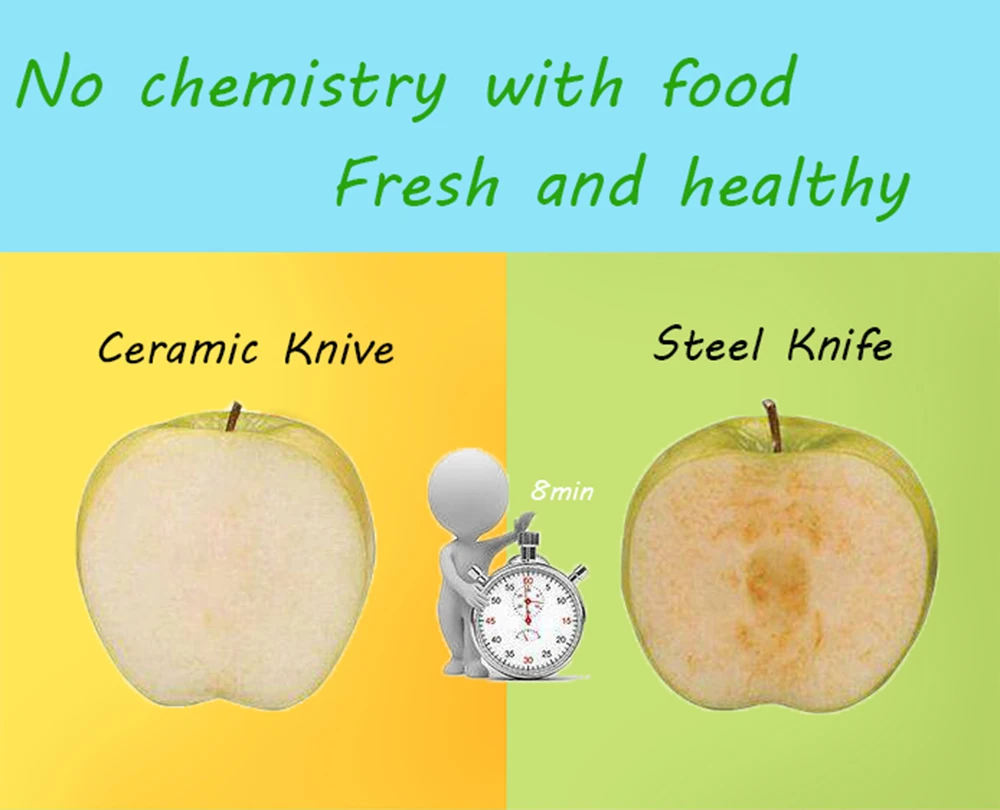 Многоцветный керамический складной нож для фруктов овощей портативный кухонный