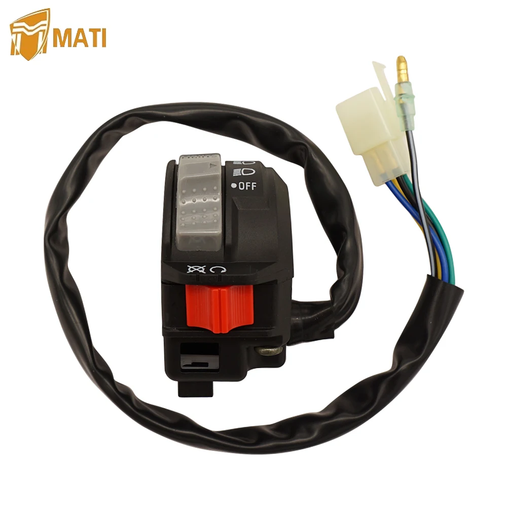 Левый переключатель на руль фара управления двигателем для Yamaha ATV Banshee 350 YFZ350 YFZ