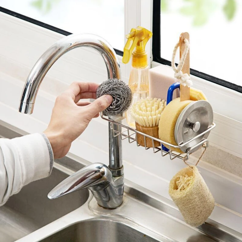 Подвесная стойка для хранения в виде горячей раковины из нержавеющей стали