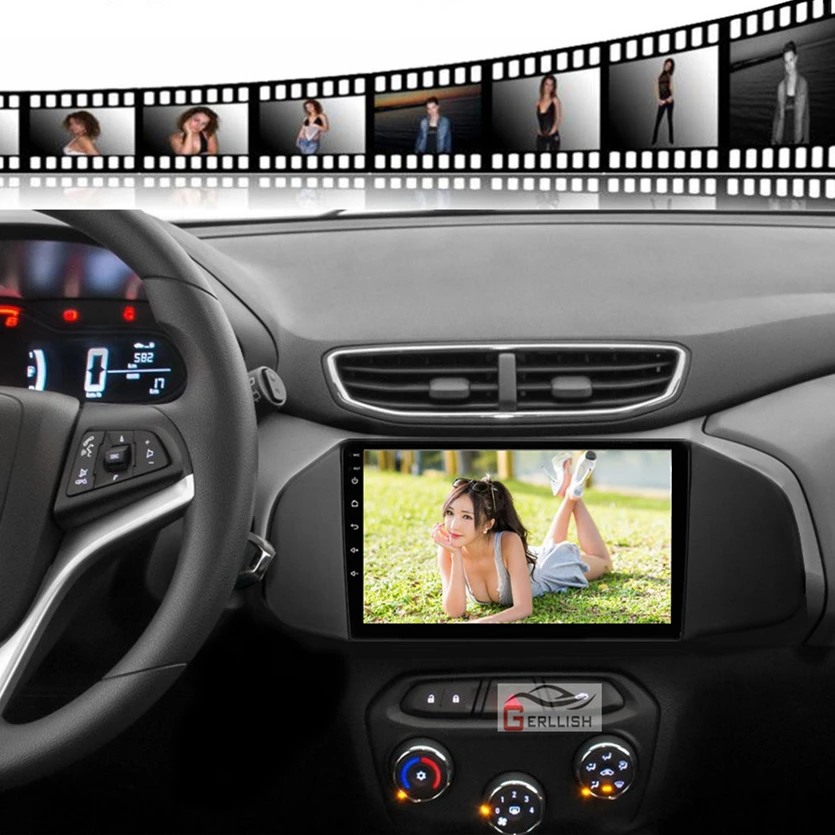 

9 дюймовый автомобильный радиоприемник Android для 2012-2019 Chevy Chevrolet Onix Поддержка Радио dvd Carplay Автомобильный gps мультимедийный плеер