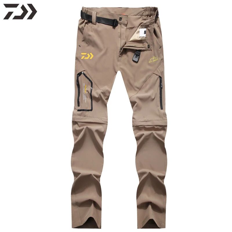 

Новинка, мужские рыболовные штаны Daiwa, высокоэластичные водонепроницаемые быстросохнущие УФ-стойкие удобные дышащие мужские штаны для акт...