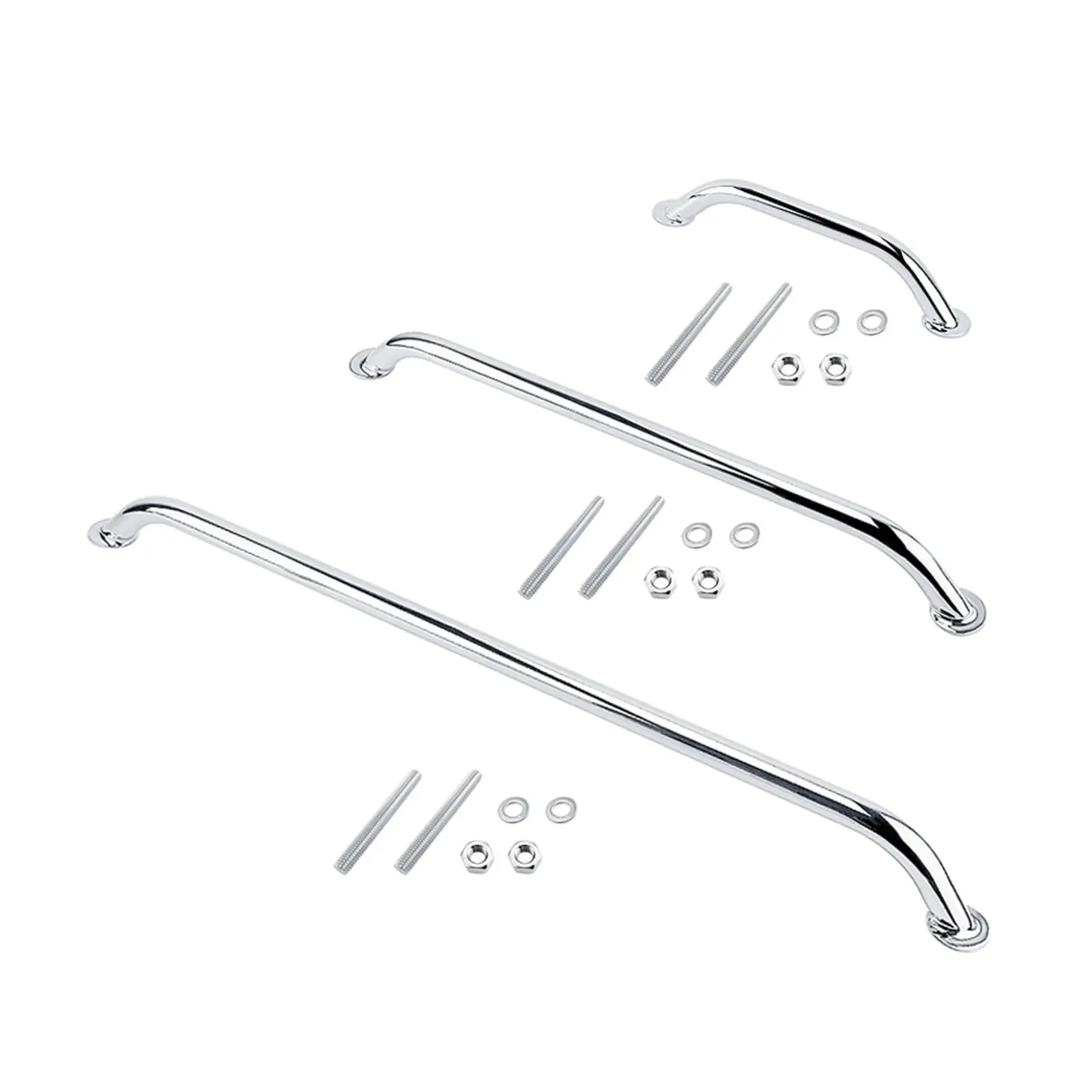 

Stainless Steel Handrail with Joints Hatch Marine Accessories for Yachts, Grab Handle for Boats Stainless Steel Handle for B