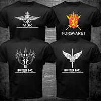norwegian norway fsk special forces forsvarets spesialkommando navy army t shirt men military casual tee size s 3xl
