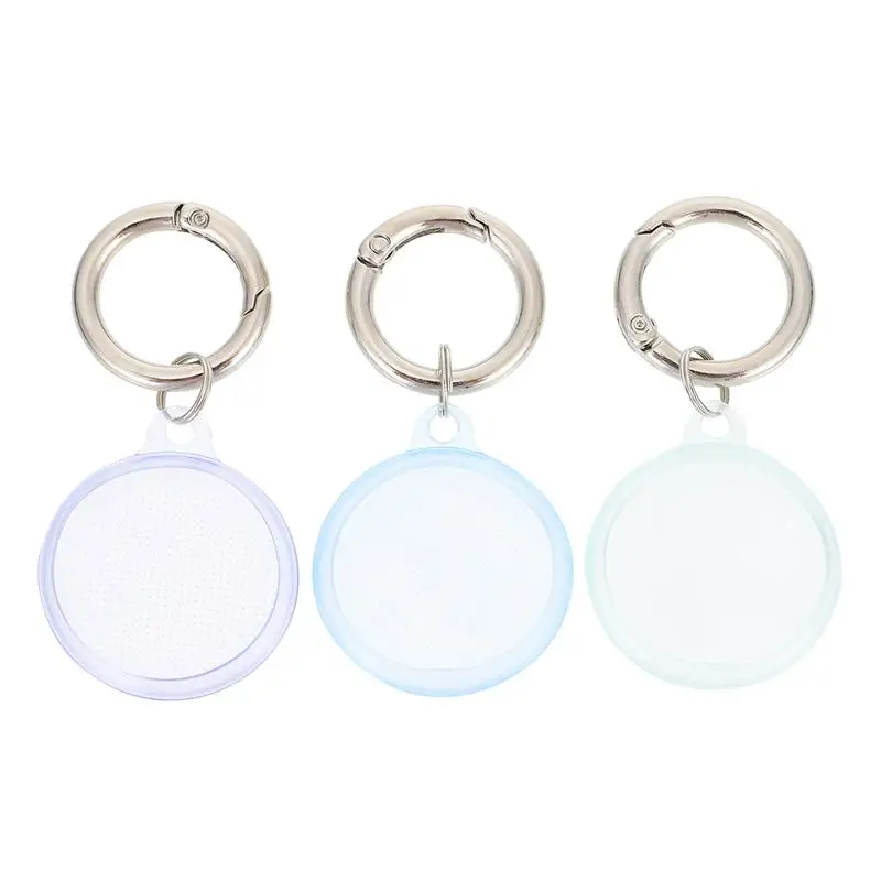 

3Pcs Anti-Scratch Protective Cover Key Chain Locator Case Compatible for Air Tag